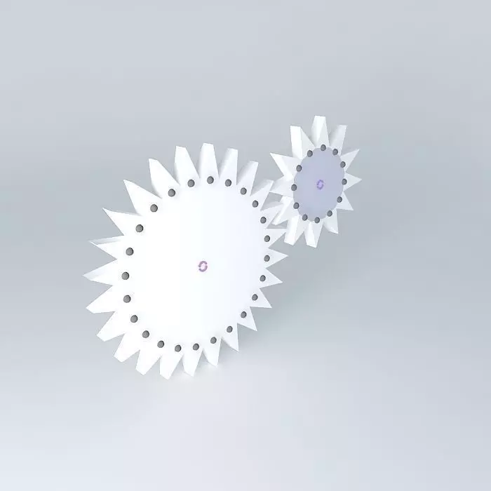 dfg industrial star Free 3D model