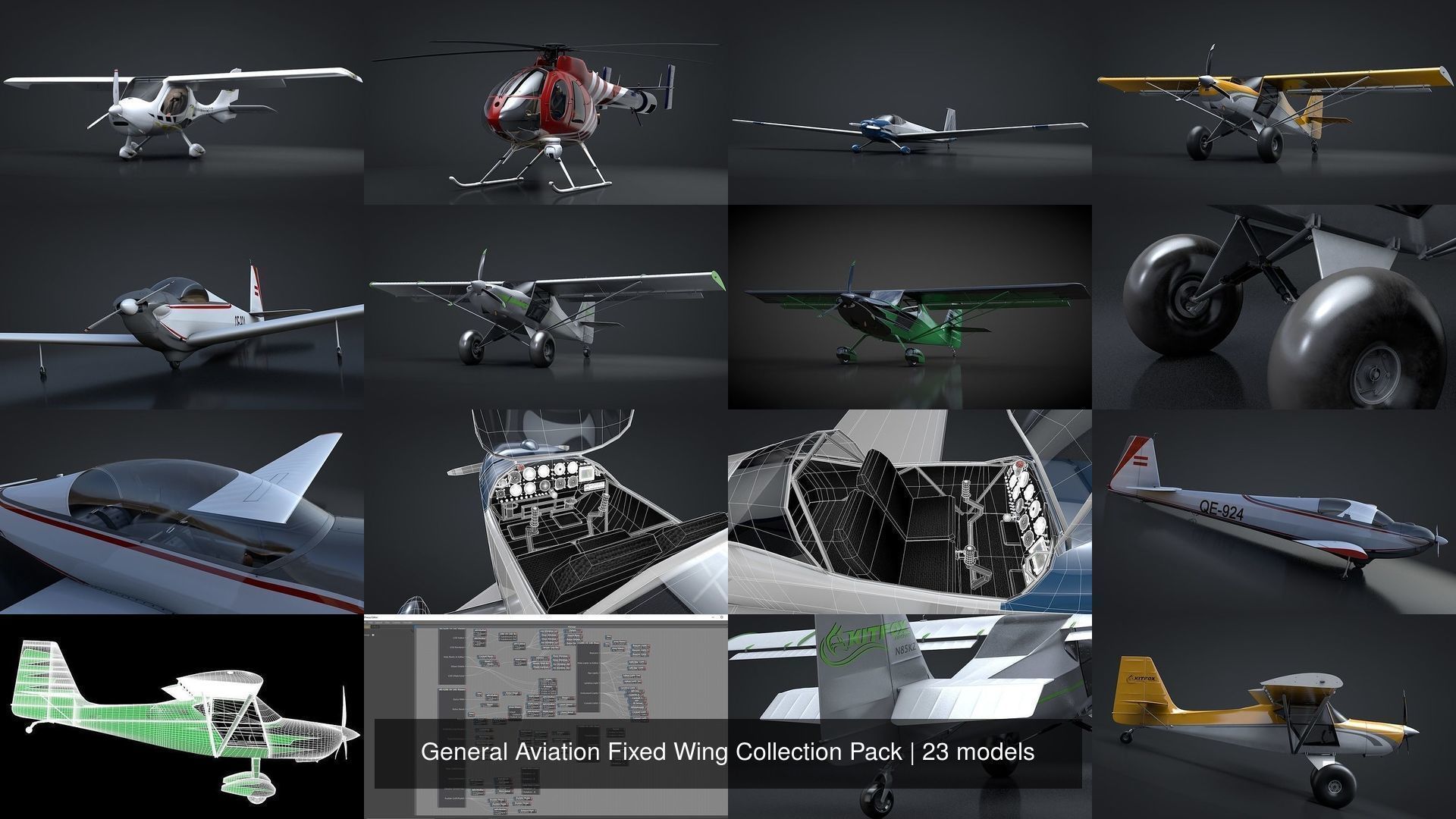 General Aviation Fixed Wing Collection Pack _27