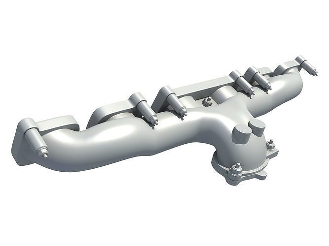 Exhaust Manifold V12 3D model