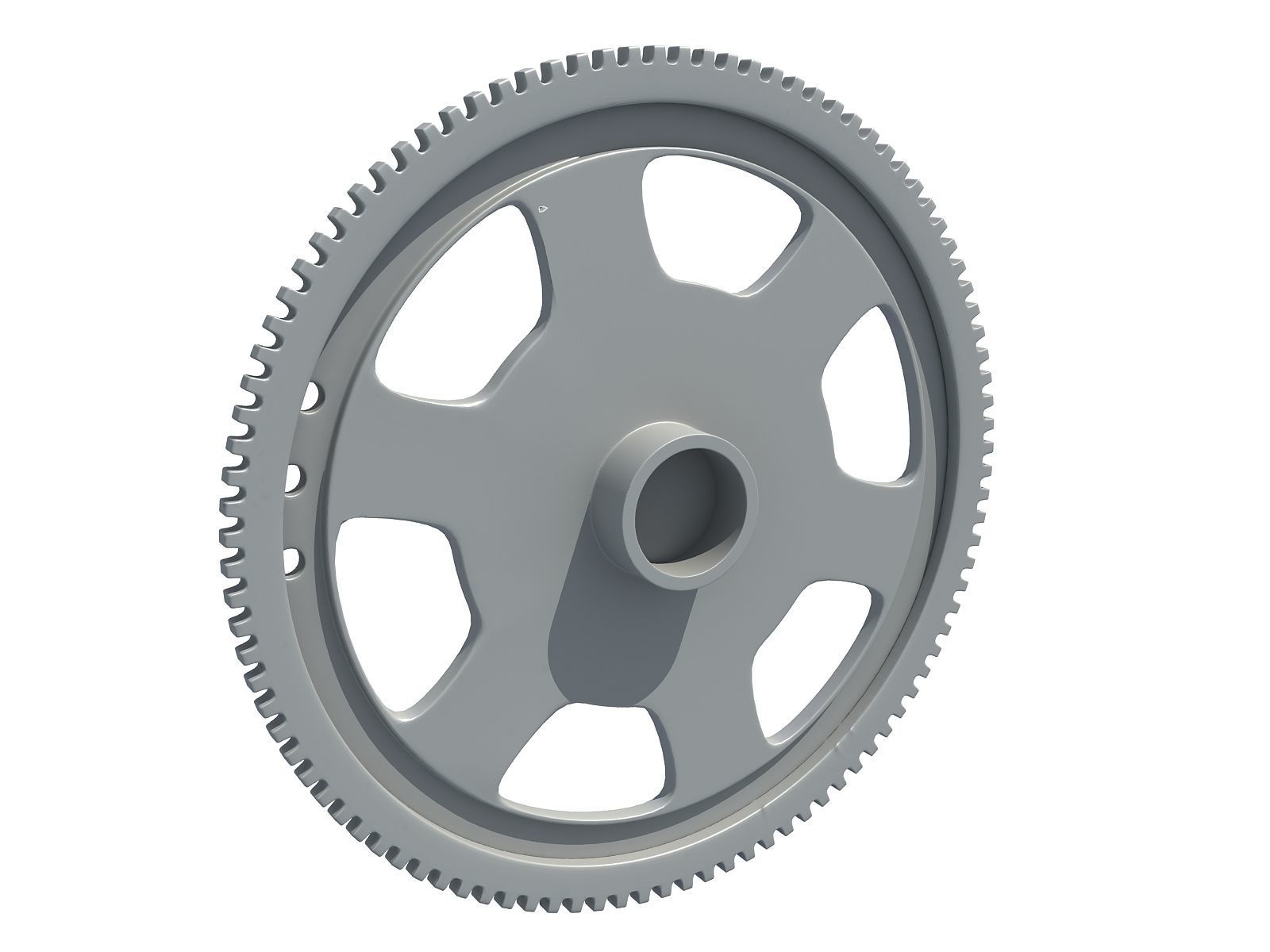 Flexplate Engine Flywheel 3D model CGTrader