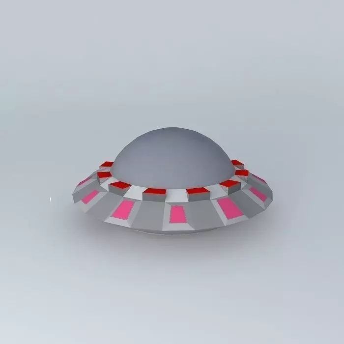 random ufo Free 3D model