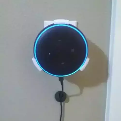 Alexa Echo Dot Wall Holder 3D print model