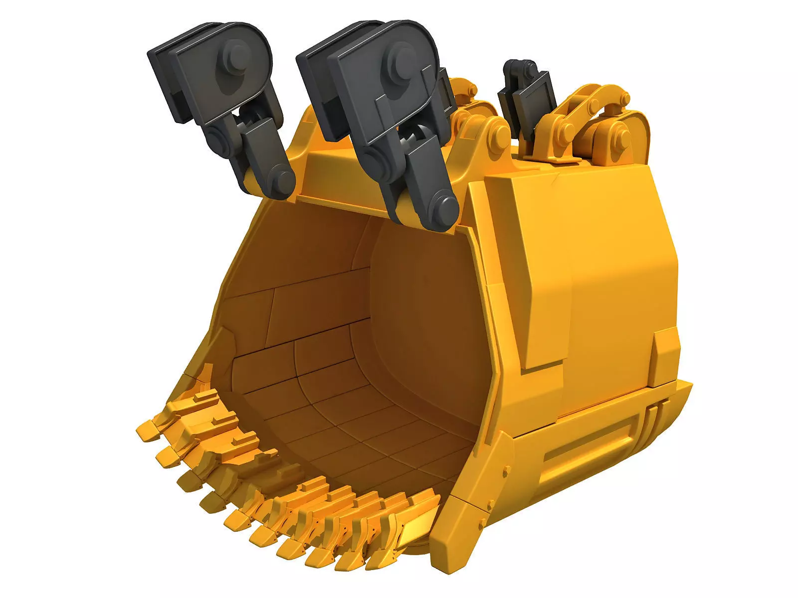 Excavator Bucket 3D model_0