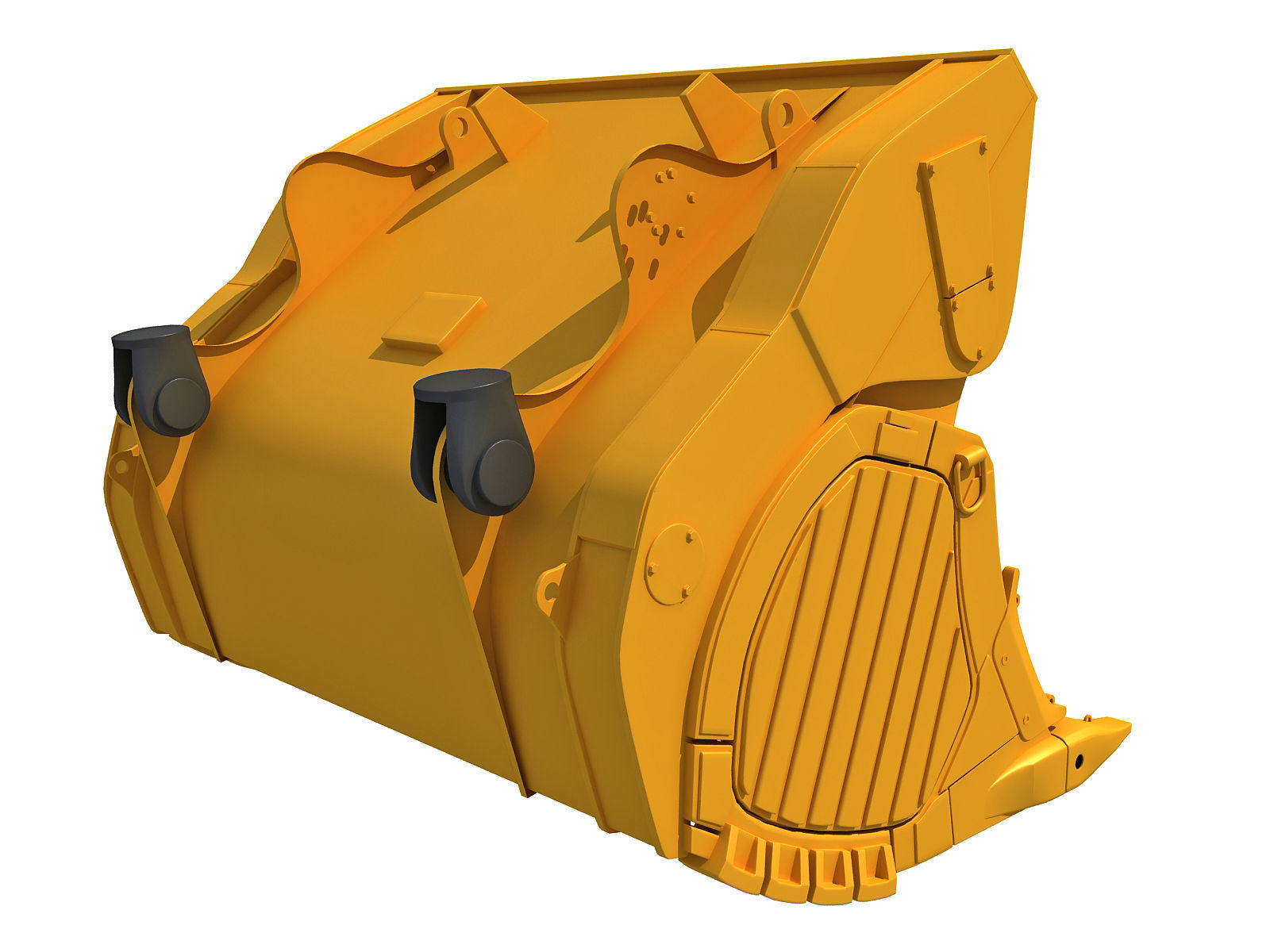 Excavator Bucket 3D model_1
