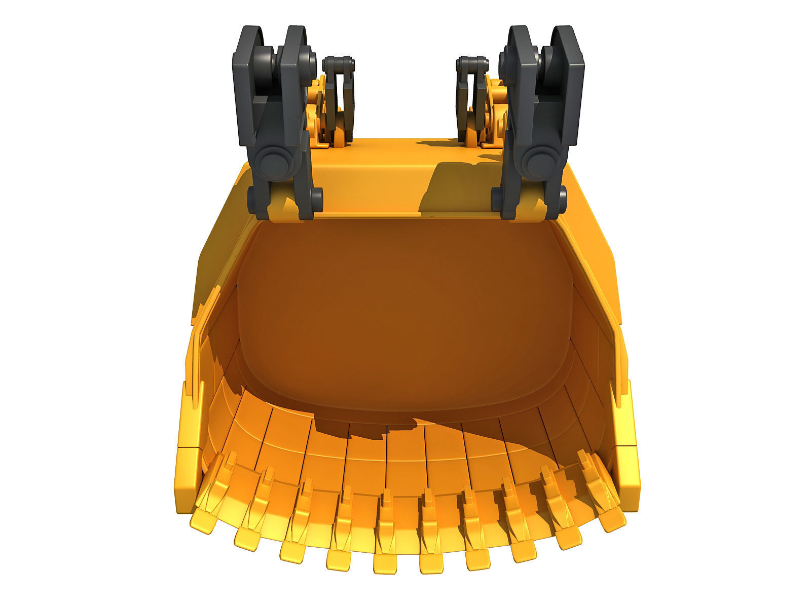 Excavator Bucket 3D model_2