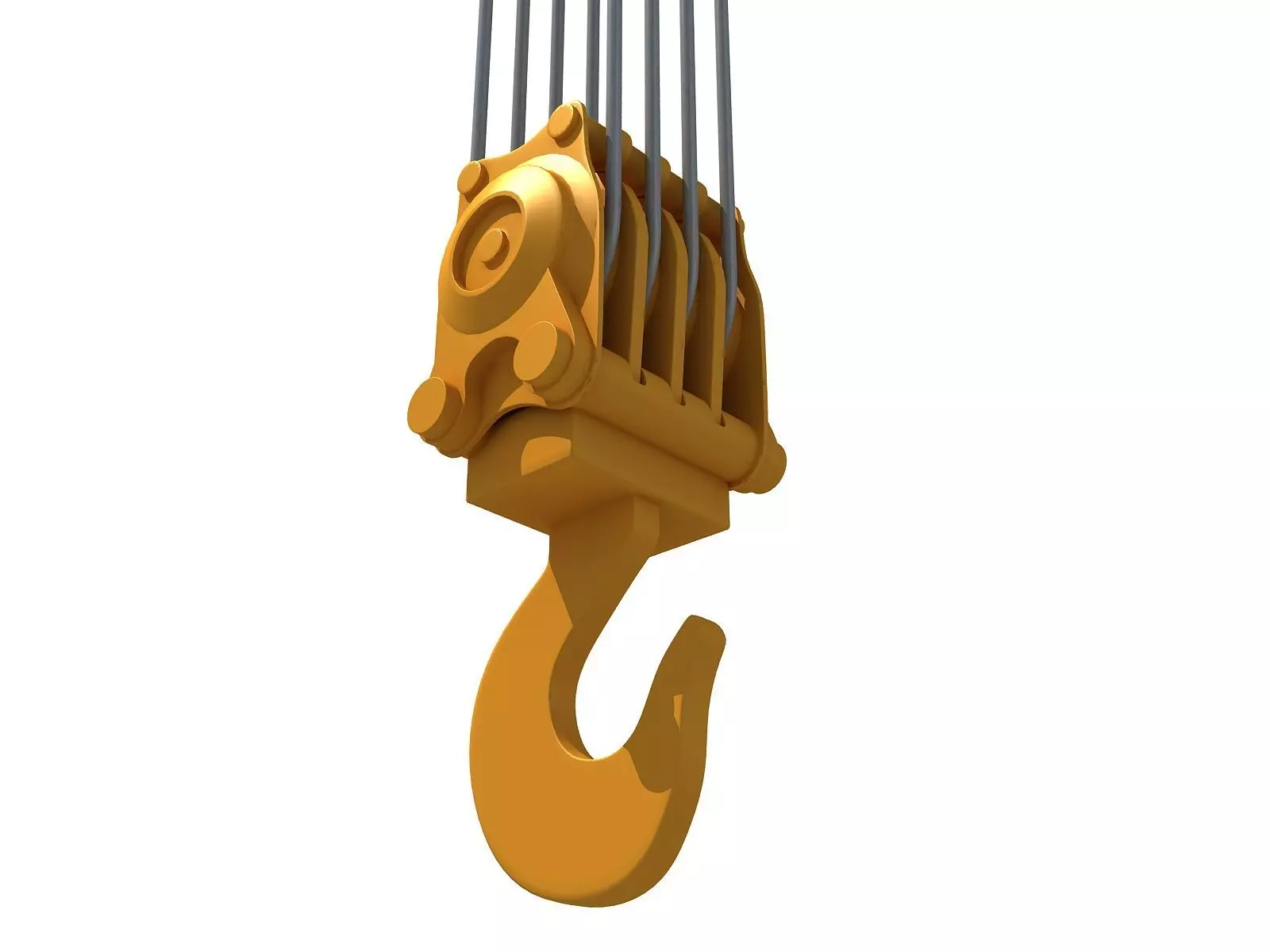 Crane Hook 3D model
