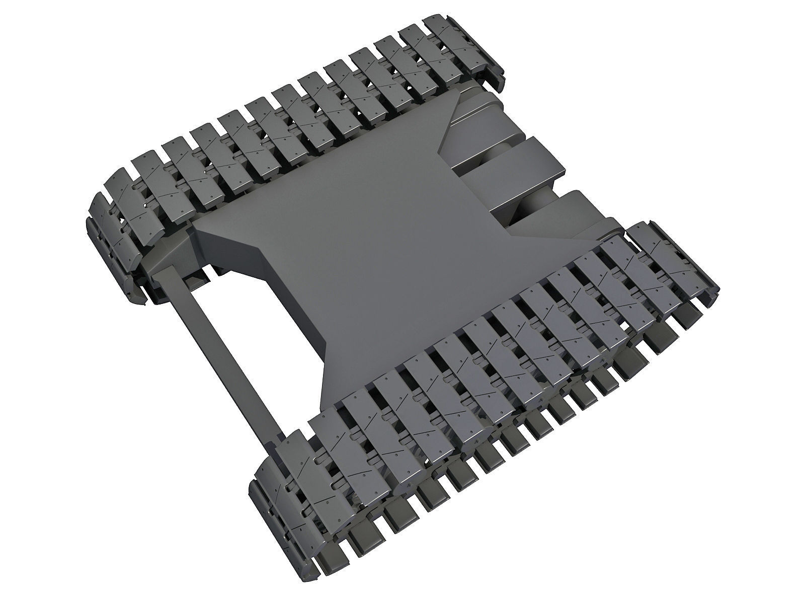 Tank Track 3D model_3