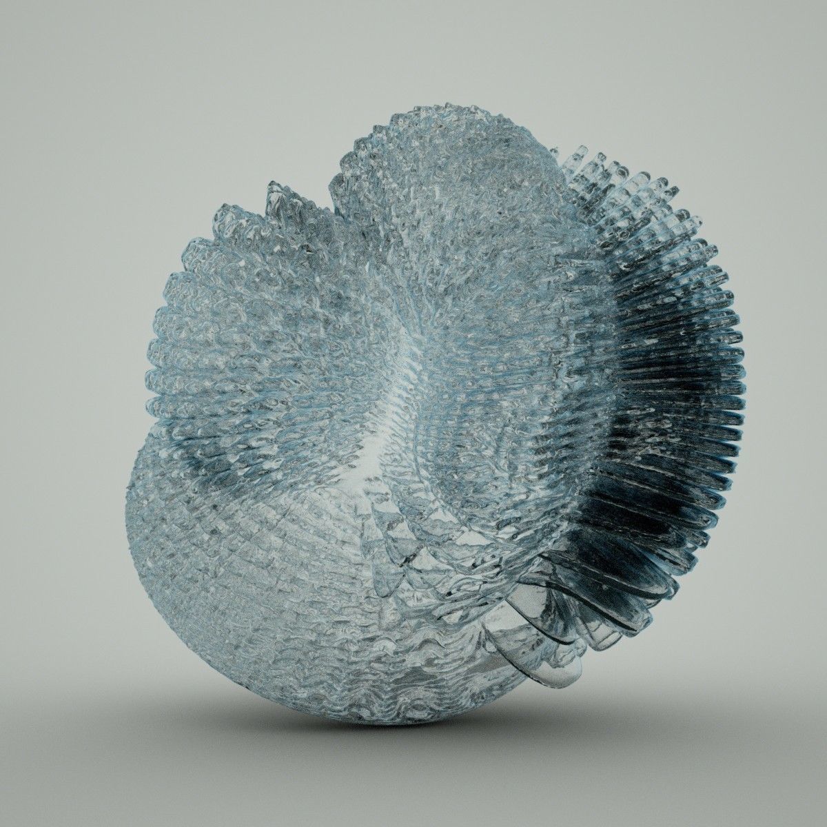 9 Spherical Harmonics Mathematical Sphere Fractals 3D model_11