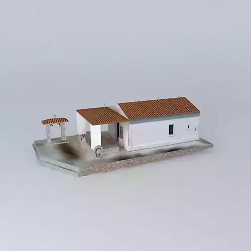 Church house Free 3D model