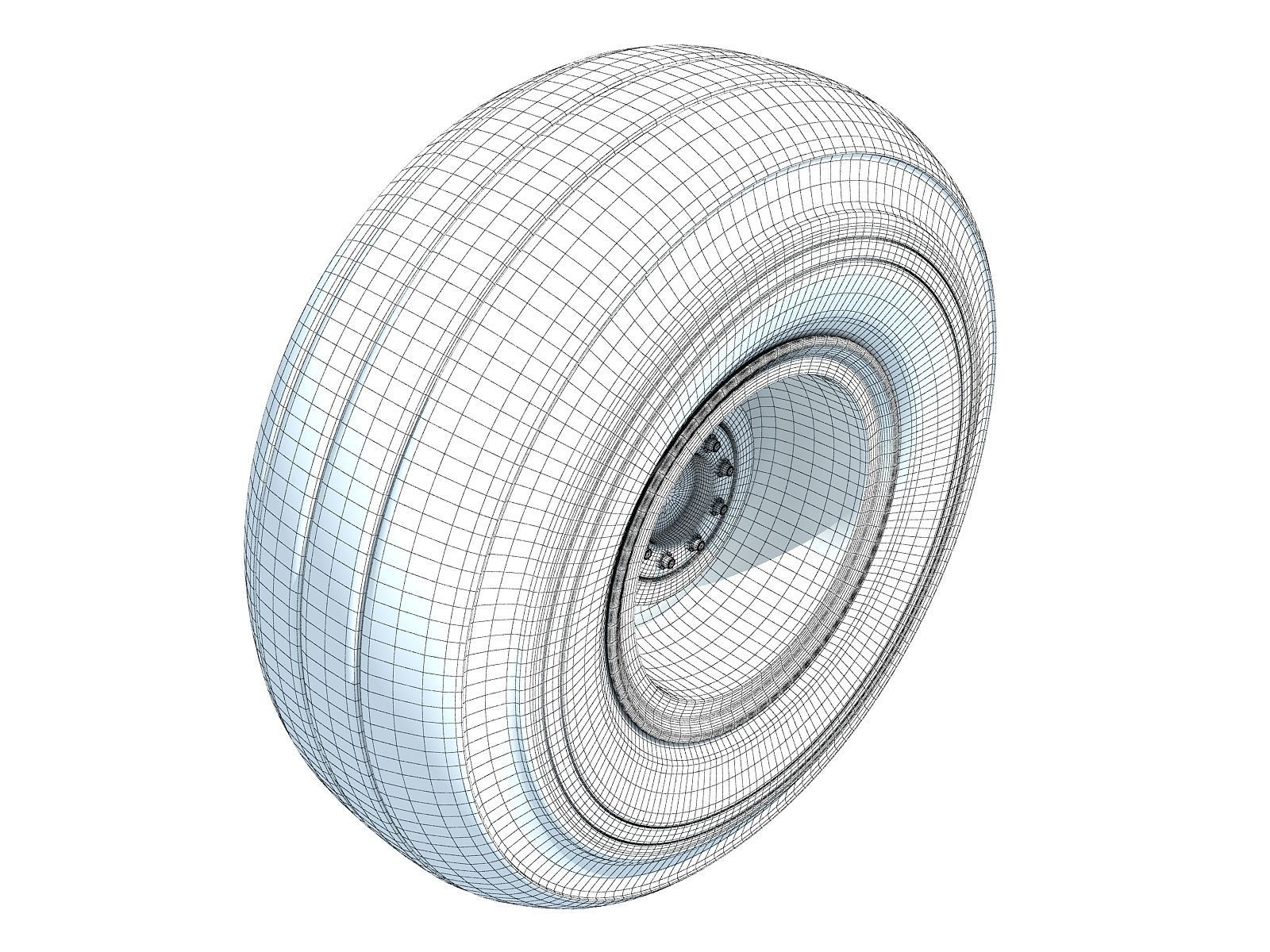 Free 3D Models - Wheel Free 3D model_6