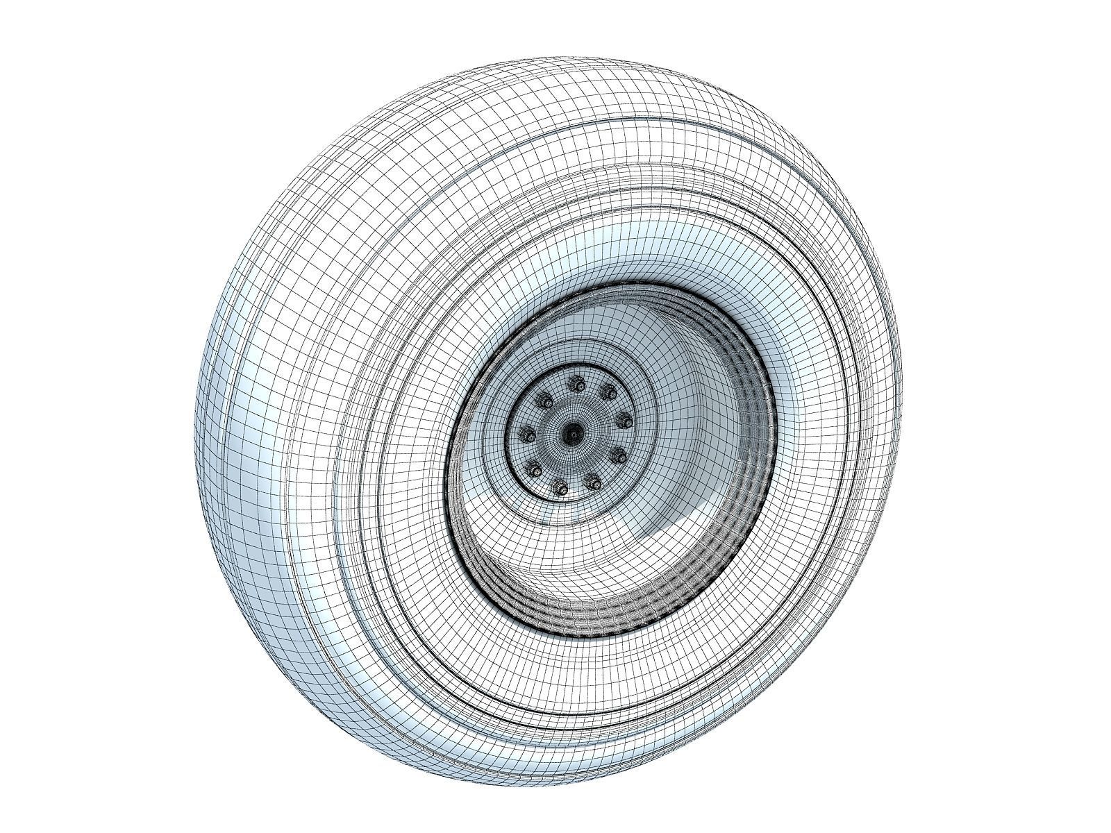 Free 3D Models - Wheel Free 3D model_4