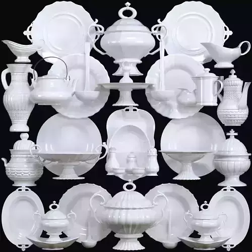 TableWare set of plates and bowls