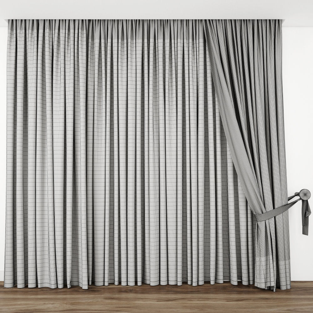 Curtain 53 3D model_1