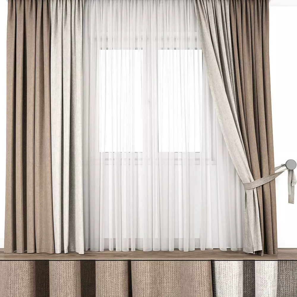 Curtain 53 3D model_0