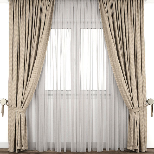 Curtain 54 3D model_3