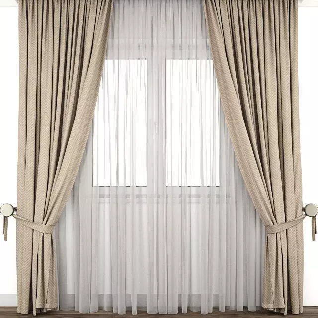 Curtain 54 3D model_0