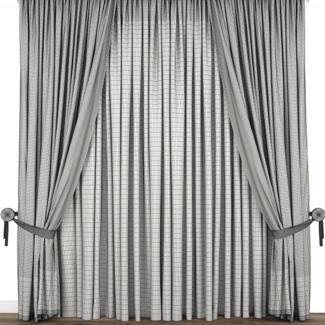 Curtain 54 3D model_5