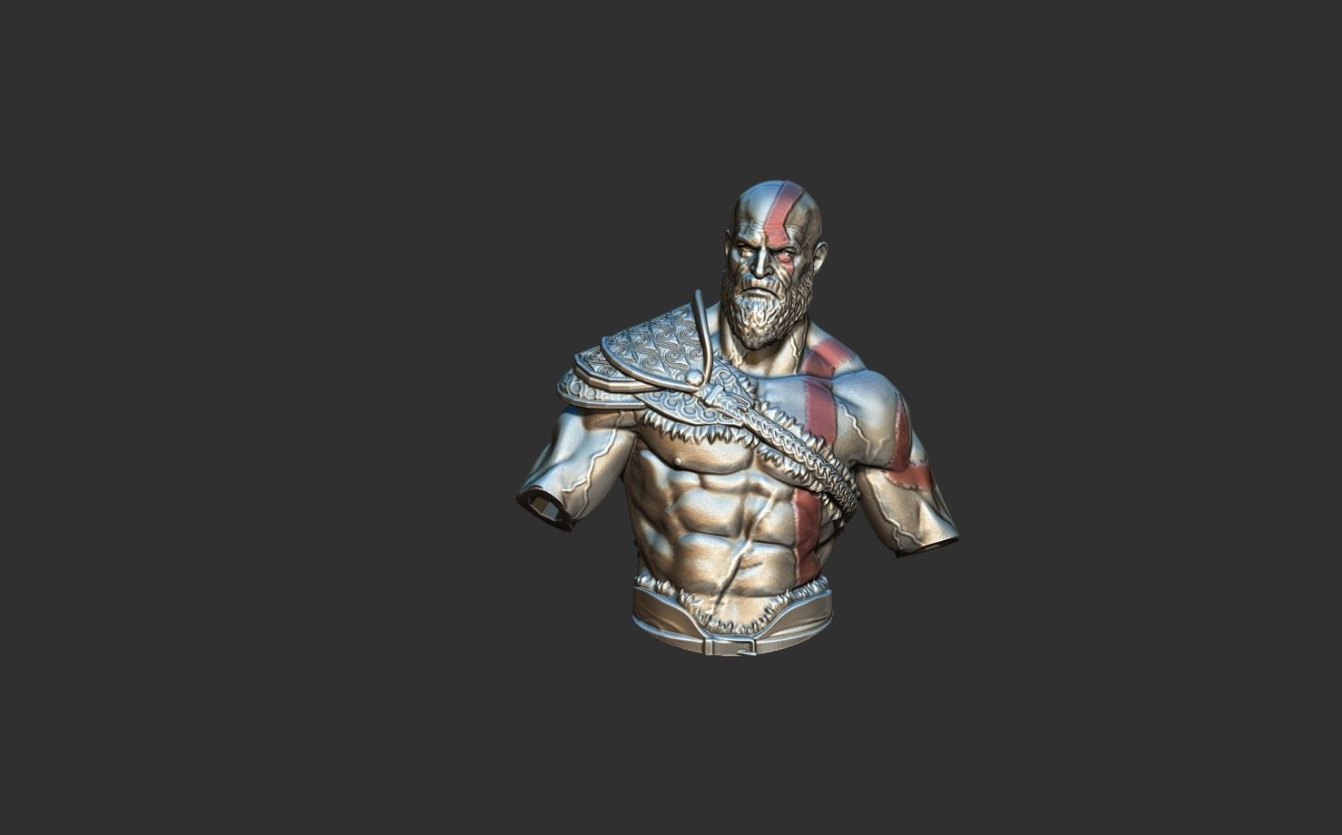 god of war 3D model 3D printable | CGTrader