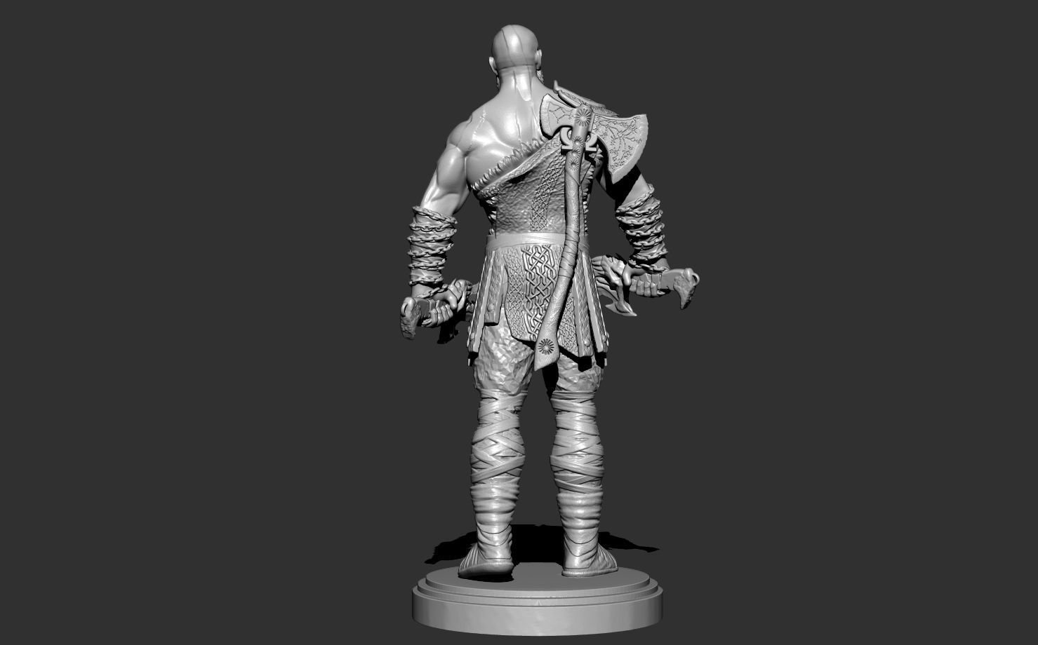 god of war 3D model 3D printable | CGTrader
