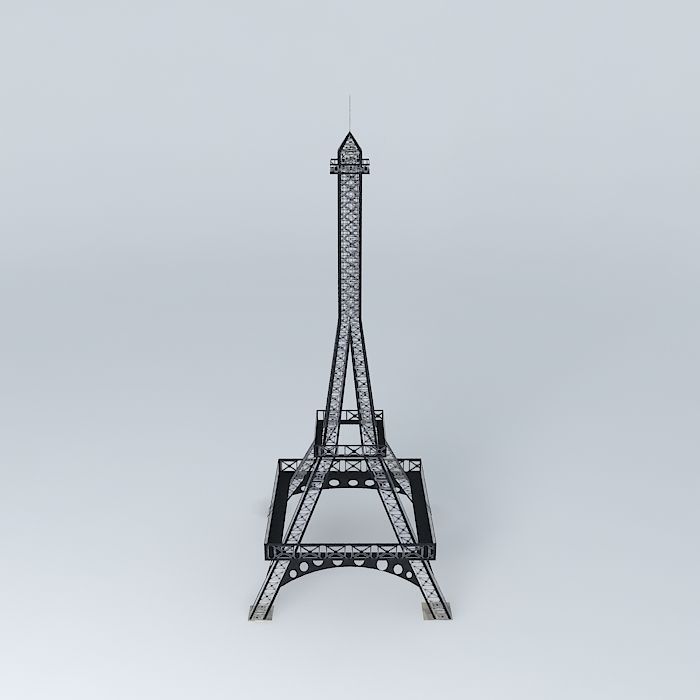 Eiffel Tower-FILIATRA Free 3D model_2