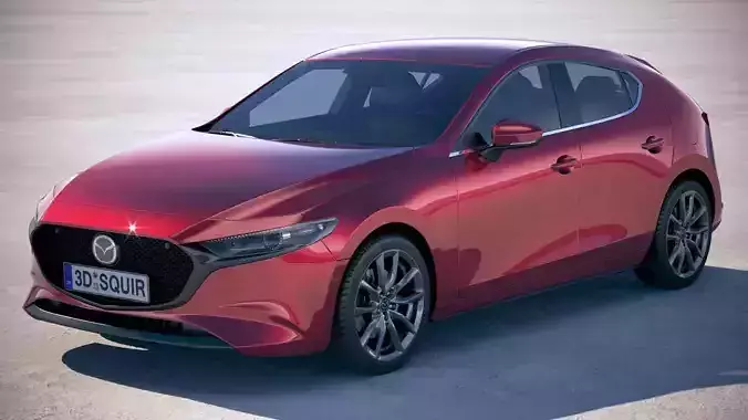 Mazda 3 2019 3D model