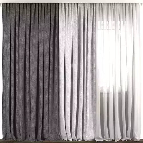 Curtain 55 3D model