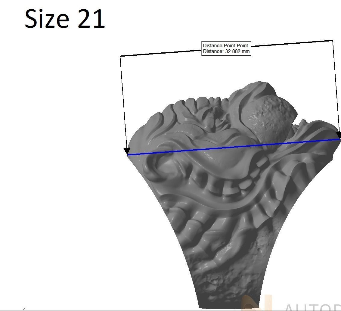 Tiger ring Animal STL 3d model for 3d printing 3D print model_8