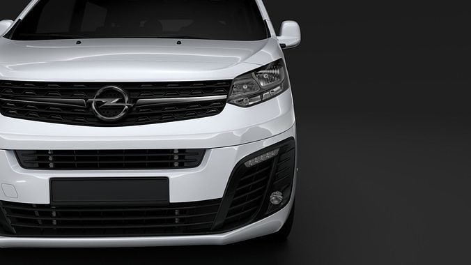 Opel Zafira Life L2 2020 3D model