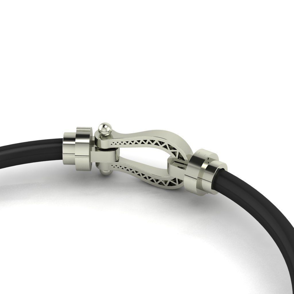 Mens bracelet 2 3D print model_1