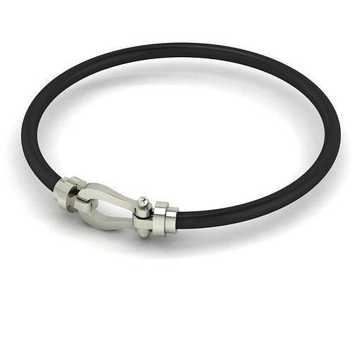 Mens bracelet 2 3D print model