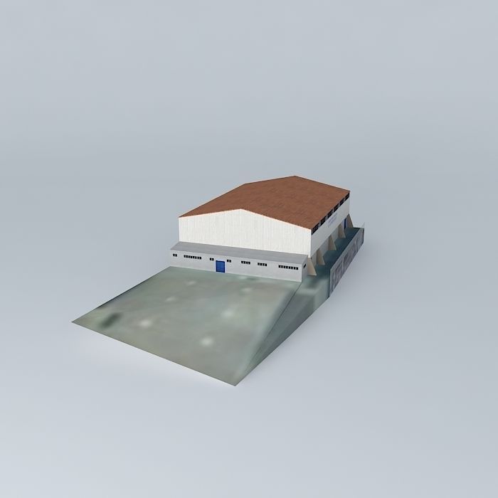 ATHLETIC CENTER - K. ADAMOPOULOS Free 3D model_1