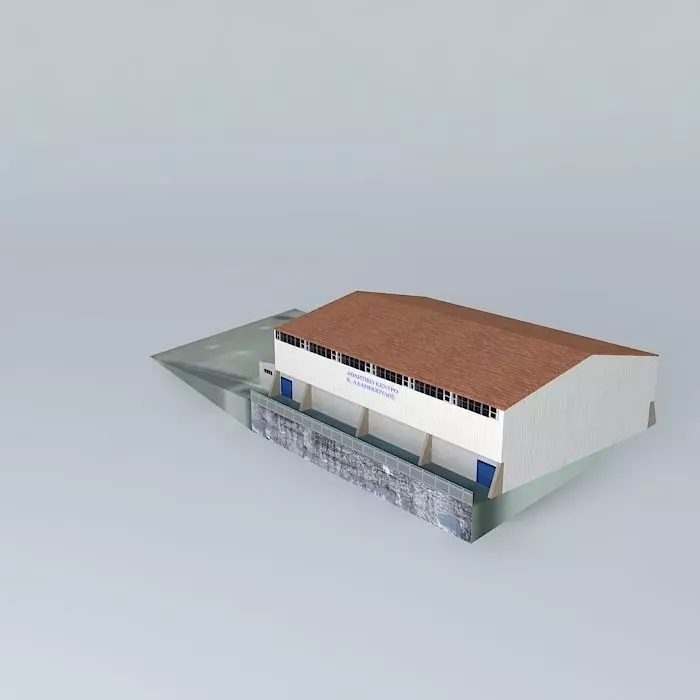 ATHLETIC CENTER - K. ADAMOPOULOS Free 3D model_0