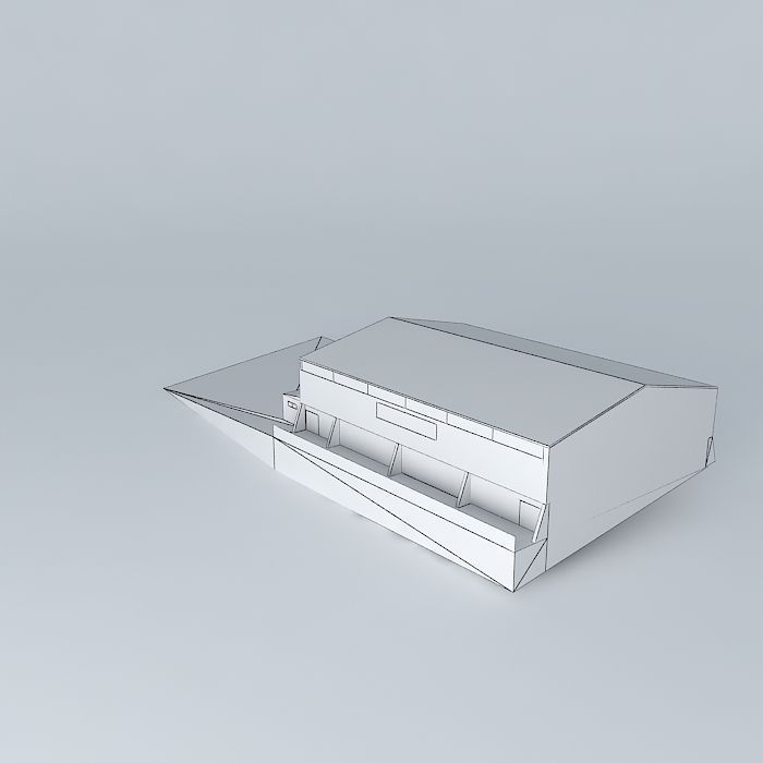 ATHLETIC CENTER - K. ADAMOPOULOS Free 3D model_3