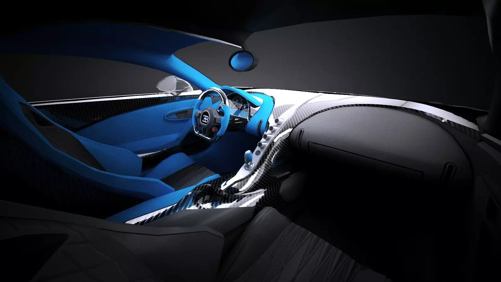 LowPoly Bugatti Divo 2019 Low-poly 3D model_18