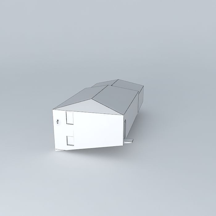 OLD BUILDING Free 3D model_3