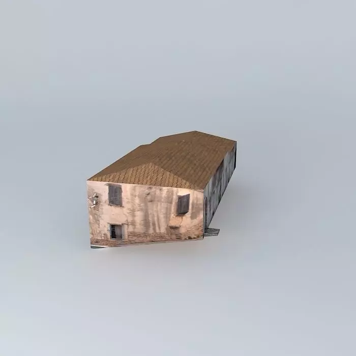 OLD BUILDING Free 3D model_0