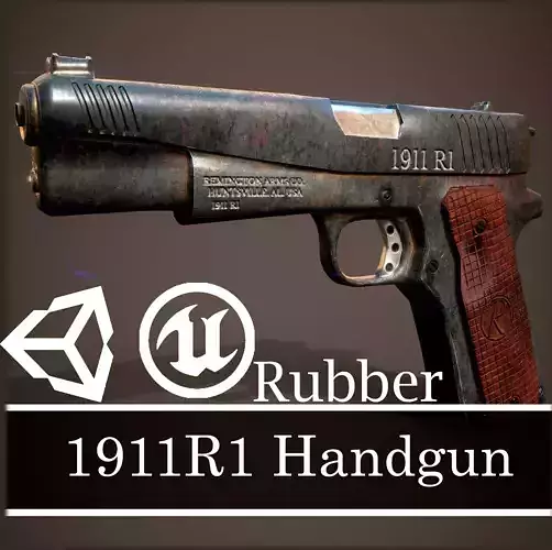 1911R1 Handgun  Rubber Version