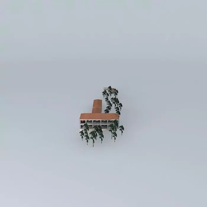 HIGH SCHOOL OF KYPARISSIA Free 3D model
