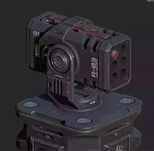 Rocket Launcher - Missile Launcher 3D model