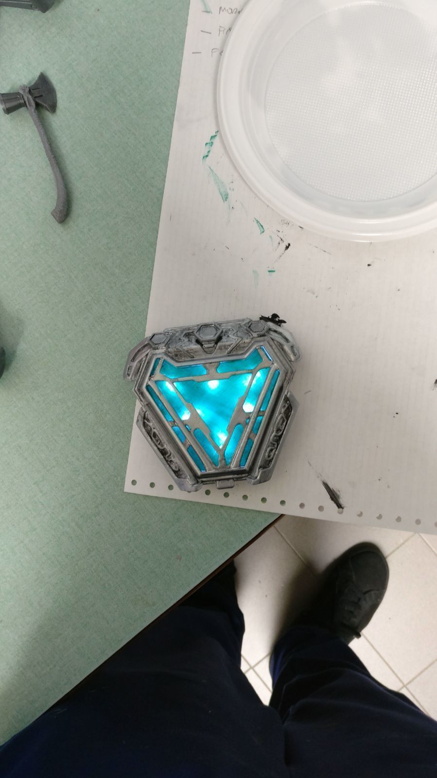 Ironman Arc reactor Avengers infinity war 3D print model_5