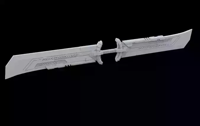 Thanos sword End game Hot toy figure 3D print model