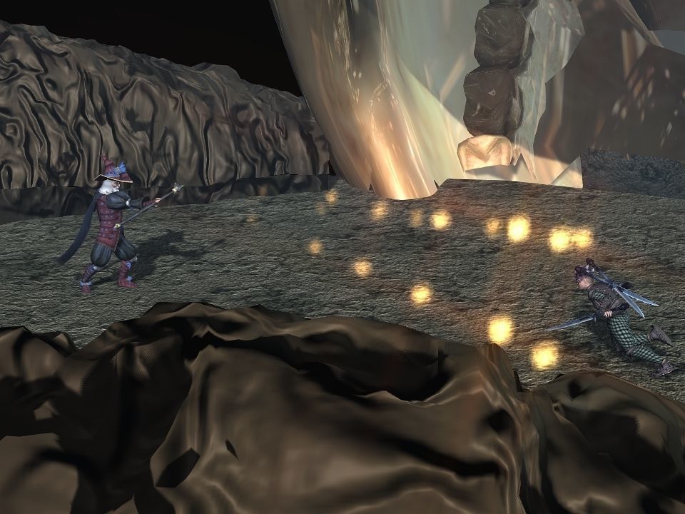 Golden demon head terrain Low-poly 3D model_19