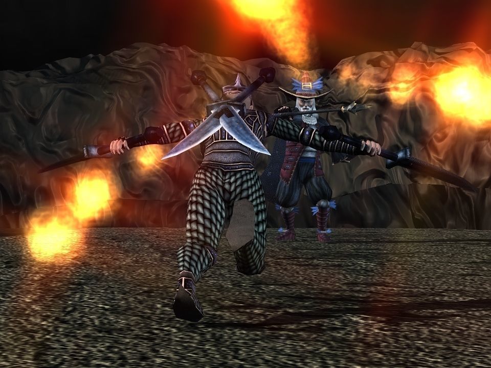 Golden demon head terrain Low-poly 3D model_11