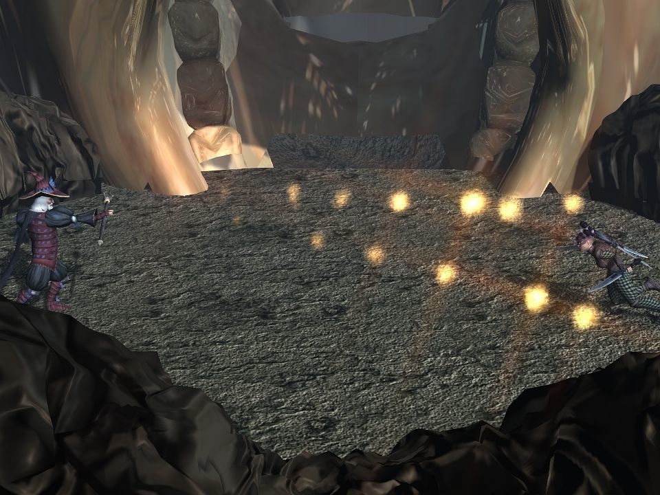 Golden demon head terrain Low-poly 3D model_4