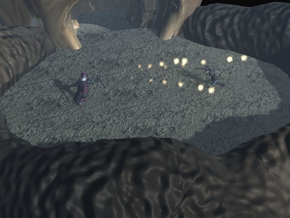 Golden demon head terrain Low-poly 3D model_20