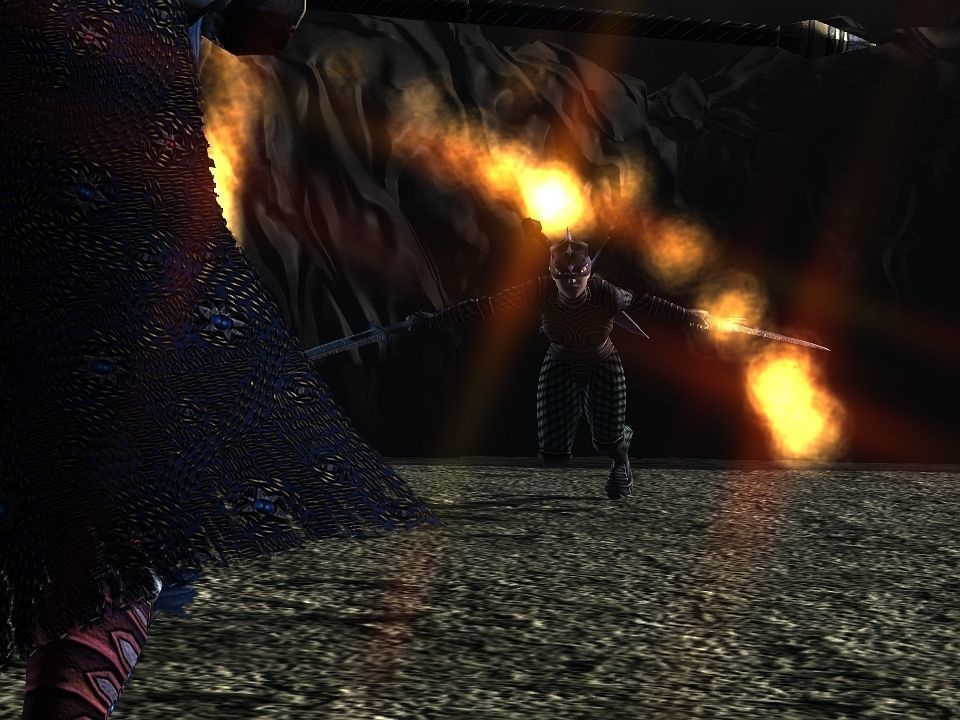 Golden demon head terrain Low-poly 3D model_9