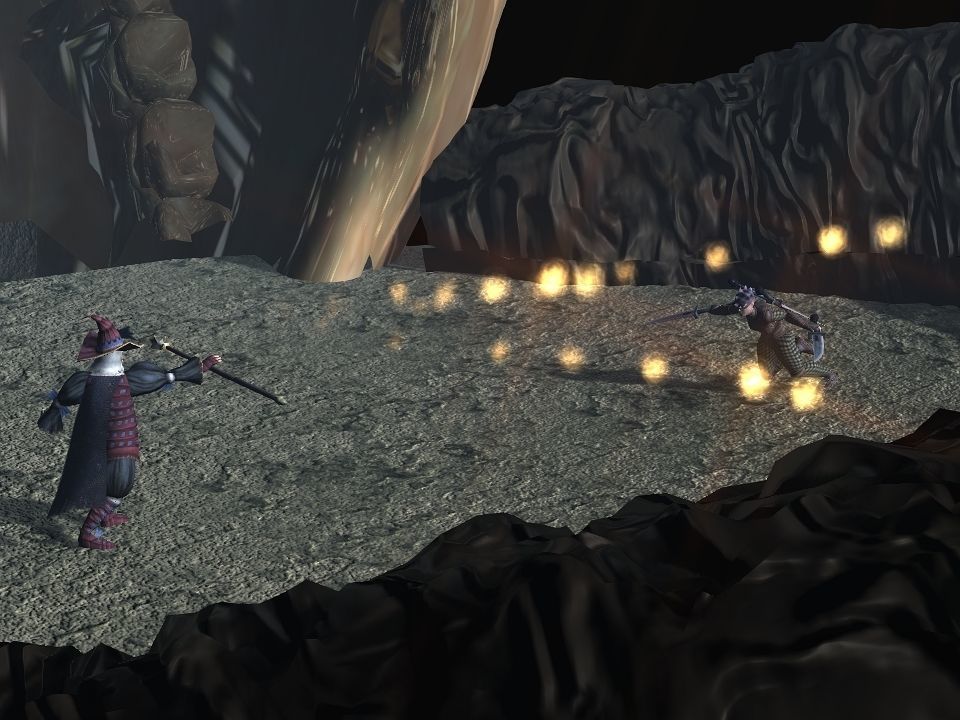 Golden demon head terrain Low-poly 3D model_21