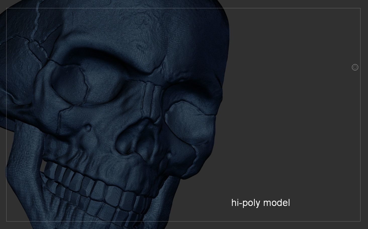 Skulls silver skull ring 3D Model Collection_24