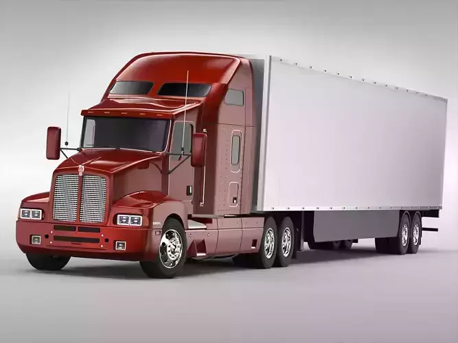 Kenworth T600 1985 - 2008 3D model