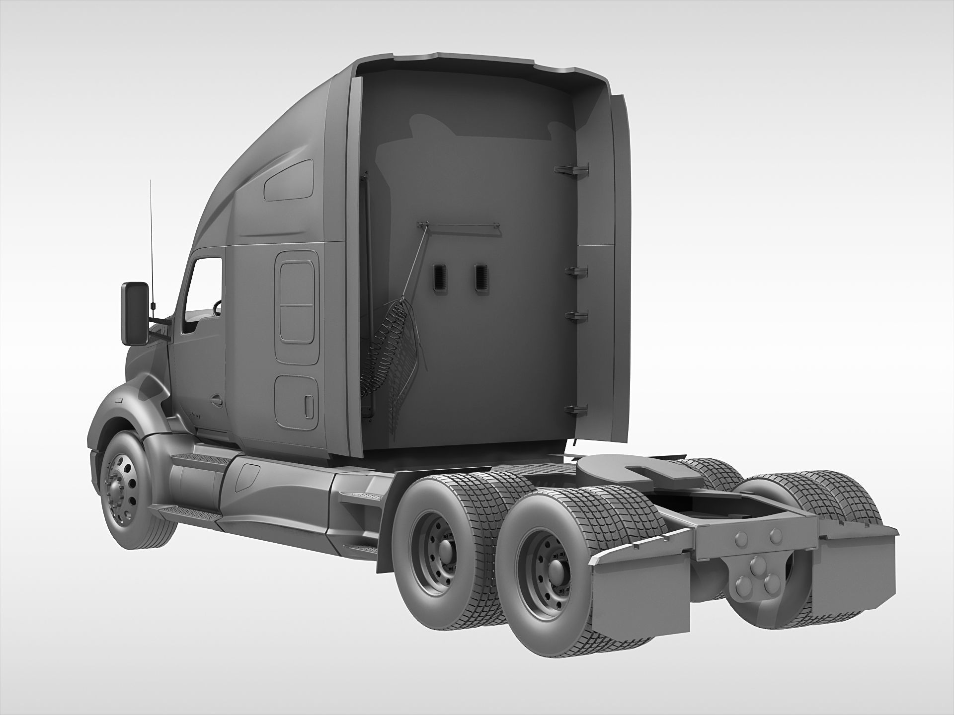 Kenworth T680  3D model_12